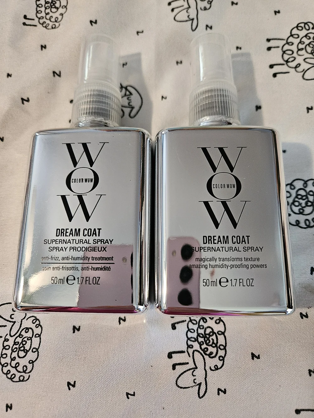 2 x Color WOW Dream Coat Supernatural Spray — Silver (50 ml)
